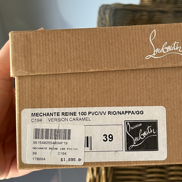 CHRISTIAN LOUBOUTIN Méchante Reine Heels - size 39 (NEVER WORN!) - Picture 16 of 16